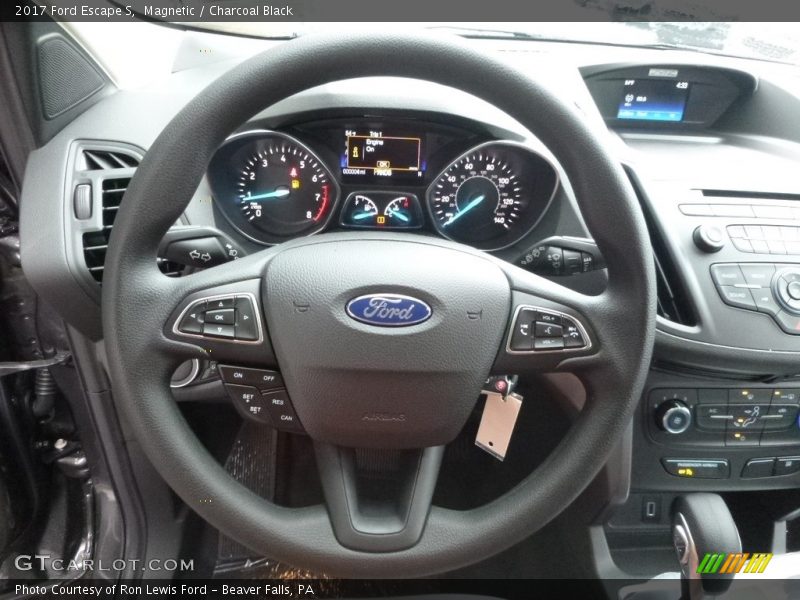 Magnetic / Charcoal Black 2017 Ford Escape S