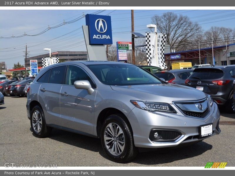 Lunar Silver Metallic / Ebony 2017 Acura RDX Advance AWD