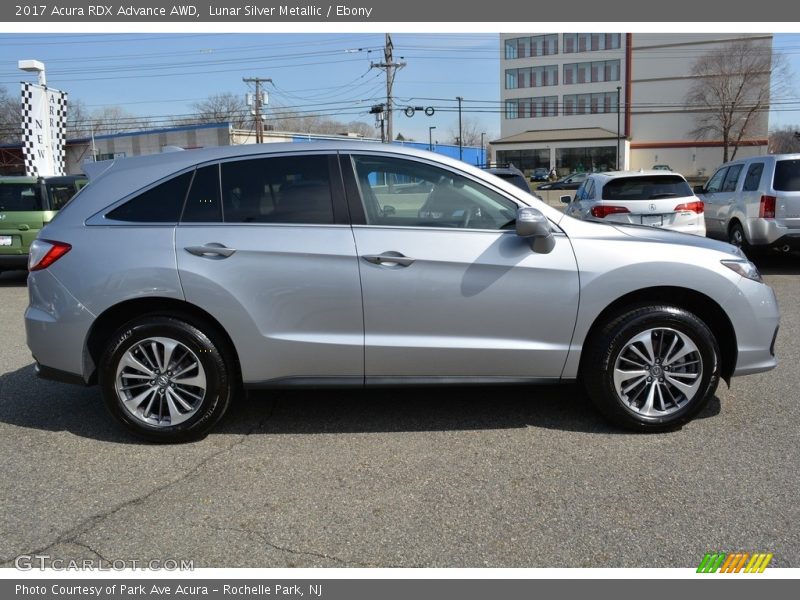 Lunar Silver Metallic / Ebony 2017 Acura RDX Advance AWD