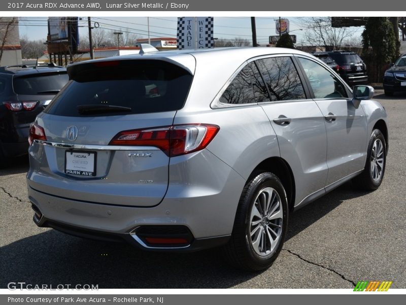 Lunar Silver Metallic / Ebony 2017 Acura RDX Advance AWD