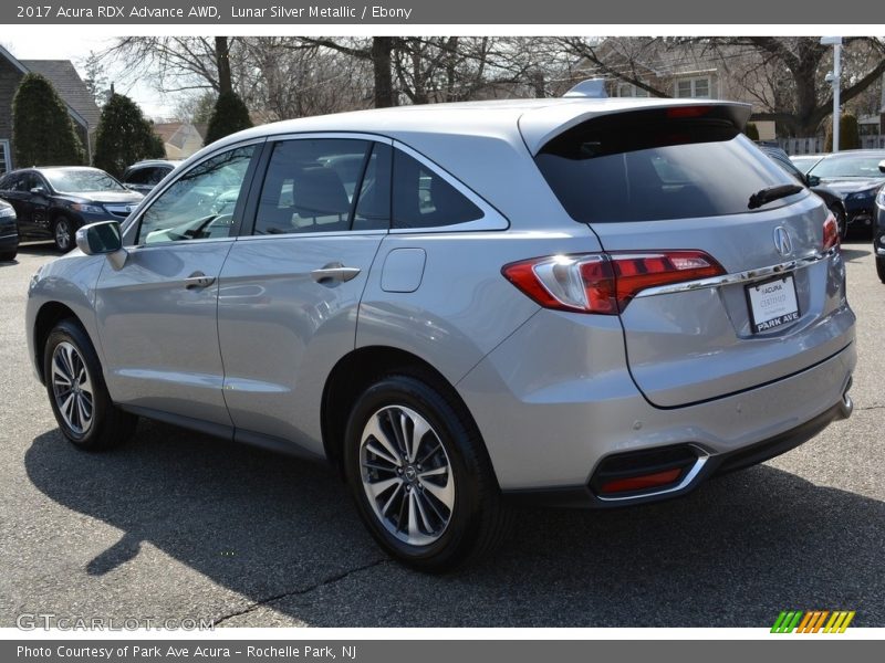 Lunar Silver Metallic / Ebony 2017 Acura RDX Advance AWD