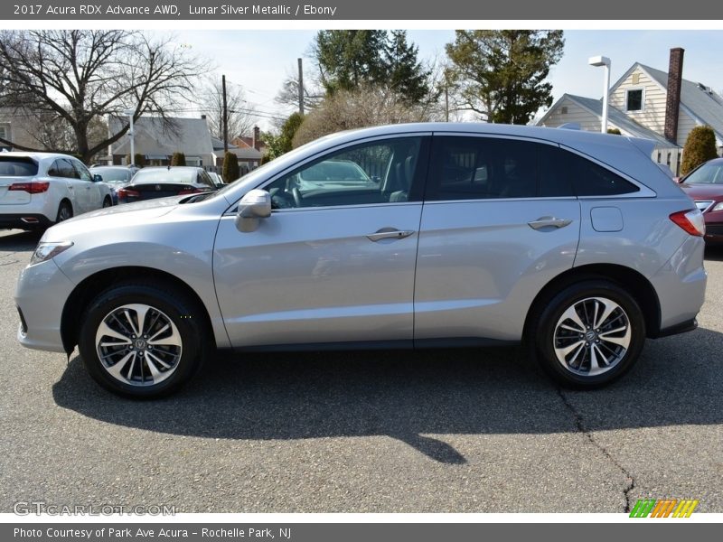 Lunar Silver Metallic / Ebony 2017 Acura RDX Advance AWD