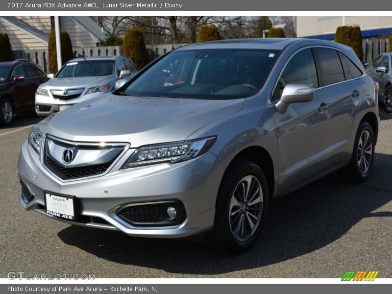 Lunar Silver Metallic / Ebony 2017 Acura RDX Advance AWD