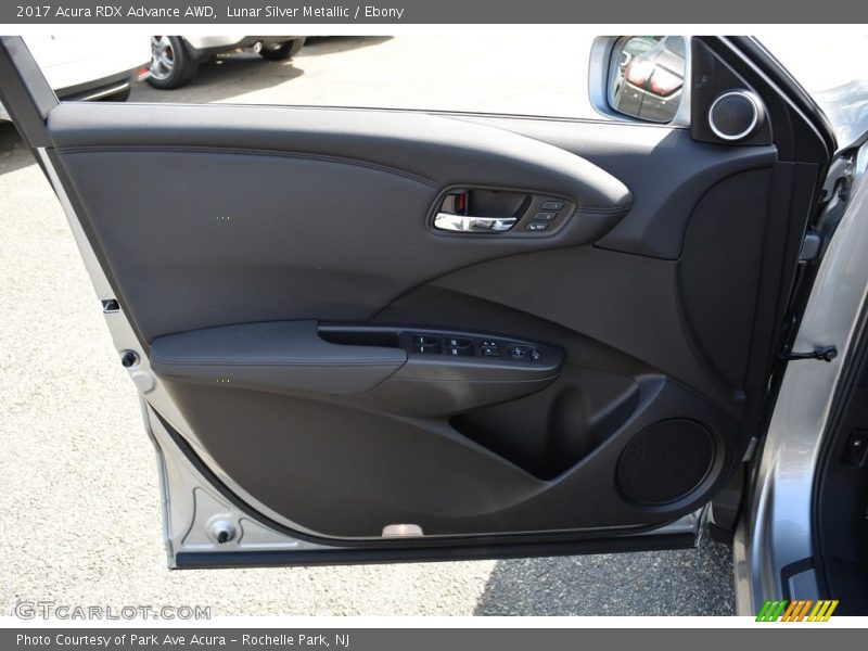 Lunar Silver Metallic / Ebony 2017 Acura RDX Advance AWD