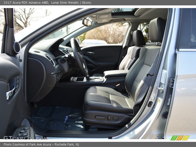 Lunar Silver Metallic / Ebony 2017 Acura RDX Advance AWD