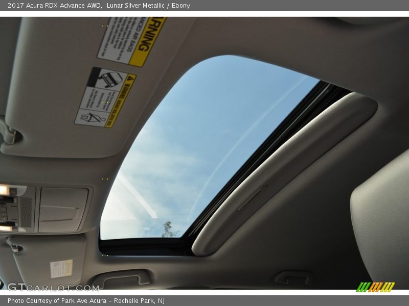 Lunar Silver Metallic / Ebony 2017 Acura RDX Advance AWD