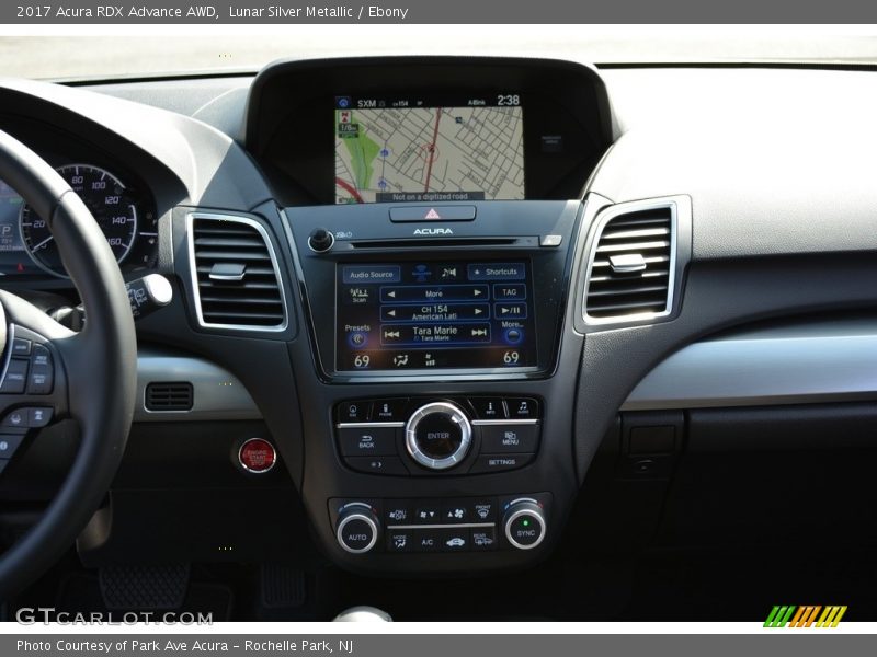 Lunar Silver Metallic / Ebony 2017 Acura RDX Advance AWD