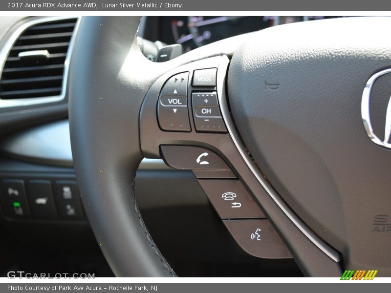 Lunar Silver Metallic / Ebony 2017 Acura RDX Advance AWD