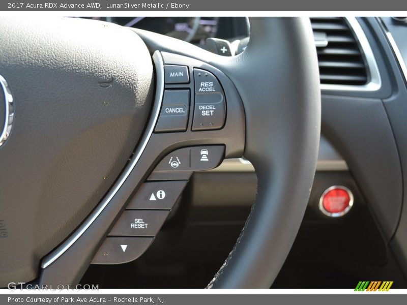 Lunar Silver Metallic / Ebony 2017 Acura RDX Advance AWD