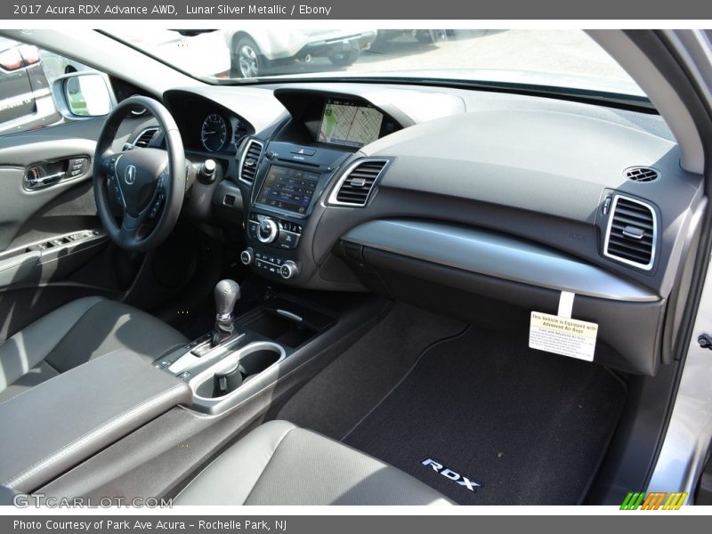 Lunar Silver Metallic / Ebony 2017 Acura RDX Advance AWD