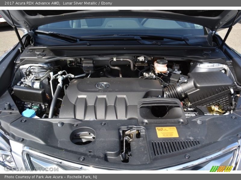 Lunar Silver Metallic / Ebony 2017 Acura RDX Advance AWD
