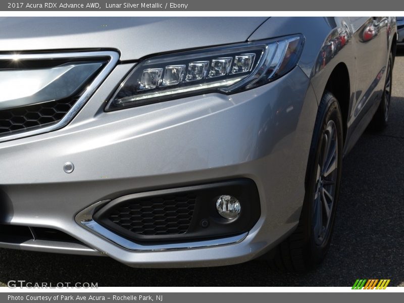 Lunar Silver Metallic / Ebony 2017 Acura RDX Advance AWD