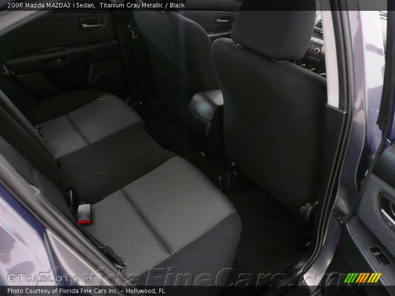 Titanium Gray Metallic / Black 2006 Mazda MAZDA3 i Sedan