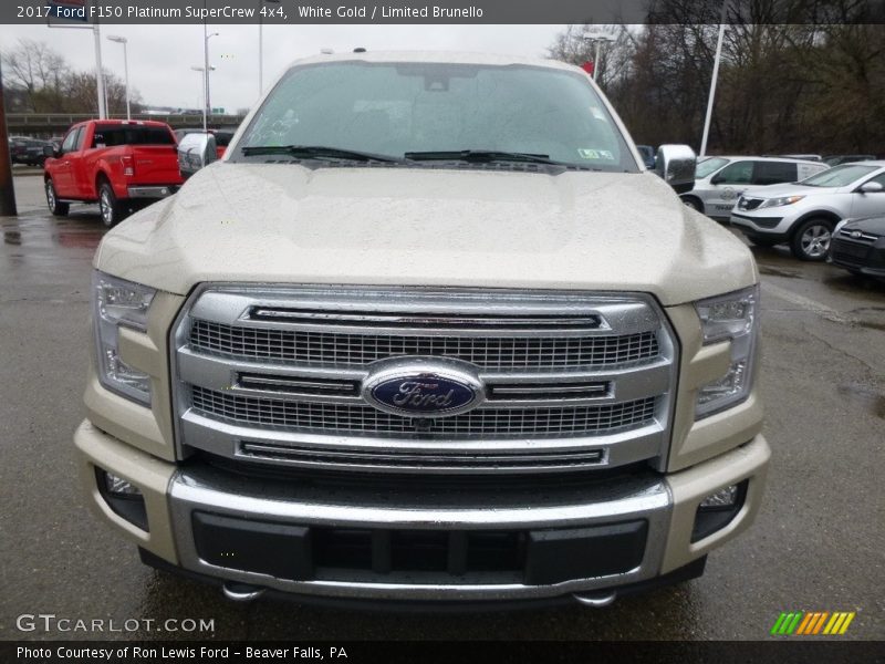 White Gold / Limited Brunello 2017 Ford F150 Platinum SuperCrew 4x4