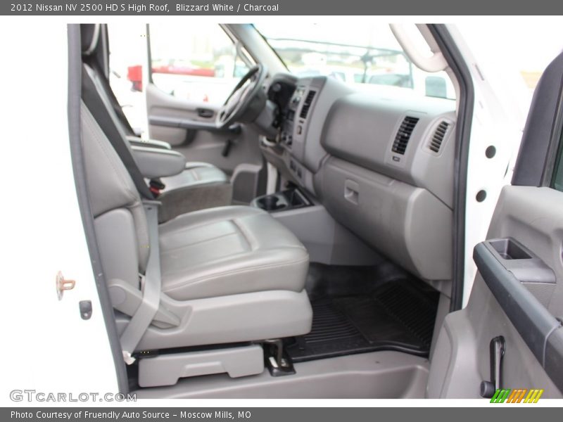 Blizzard White / Charcoal 2012 Nissan NV 2500 HD S High Roof