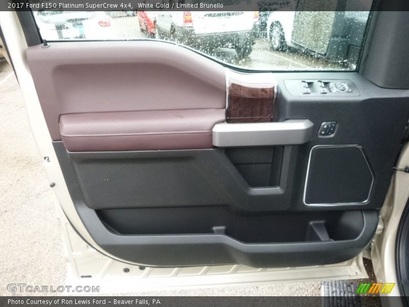 Door Panel of 2017 F150 Platinum SuperCrew 4x4