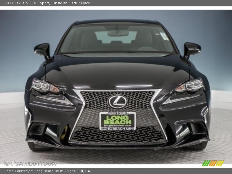Obsidian Black / Black 2014 Lexus IS 250 F Sport