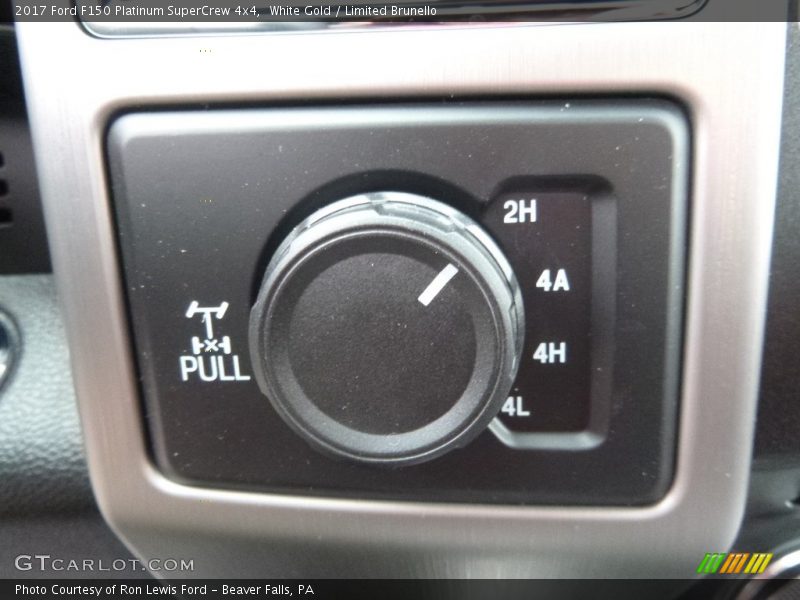 Controls of 2017 F150 Platinum SuperCrew 4x4