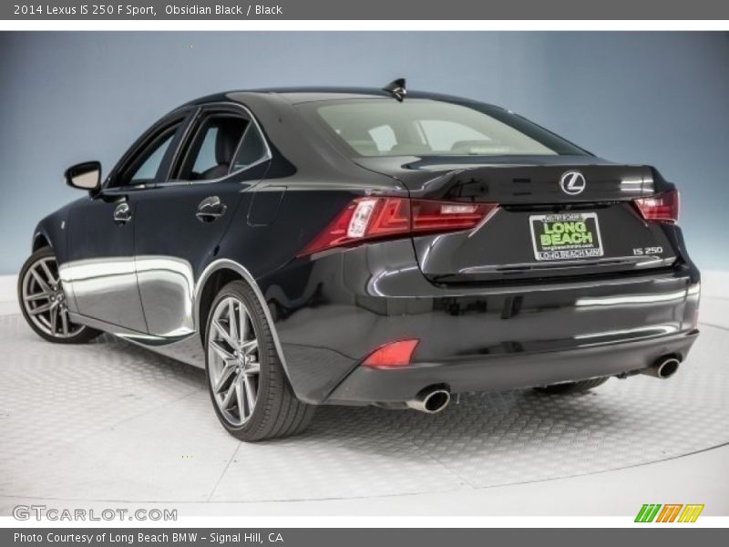 Obsidian Black / Black 2014 Lexus IS 250 F Sport