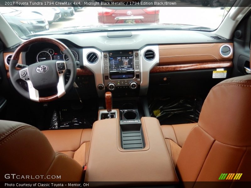 Midnight Black Metallic / 1794 Edition Black/Brown 2017 Toyota Tundra 1794 CrewMax 4x4