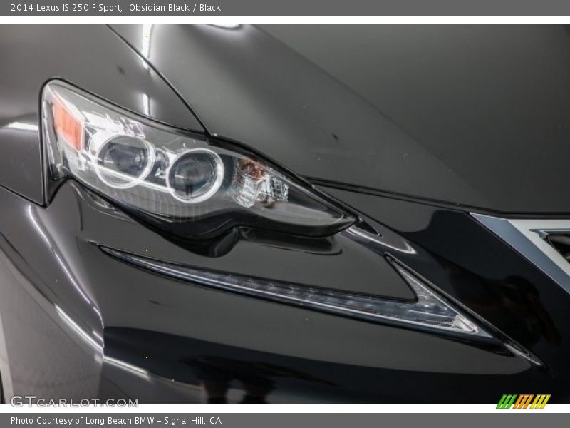 Obsidian Black / Black 2014 Lexus IS 250 F Sport