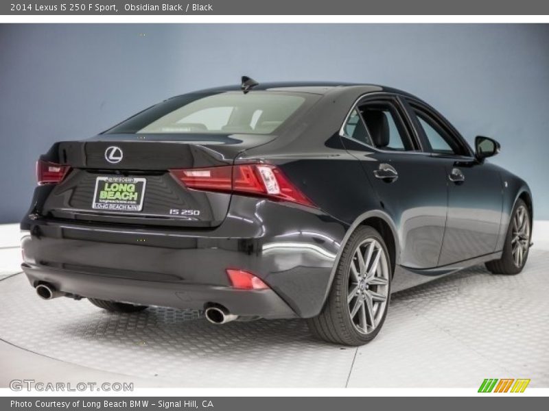 Obsidian Black / Black 2014 Lexus IS 250 F Sport