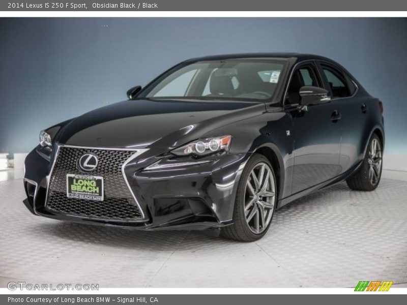 Obsidian Black / Black 2014 Lexus IS 250 F Sport