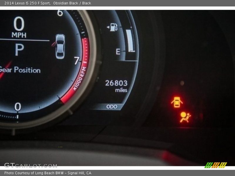 Obsidian Black / Black 2014 Lexus IS 250 F Sport