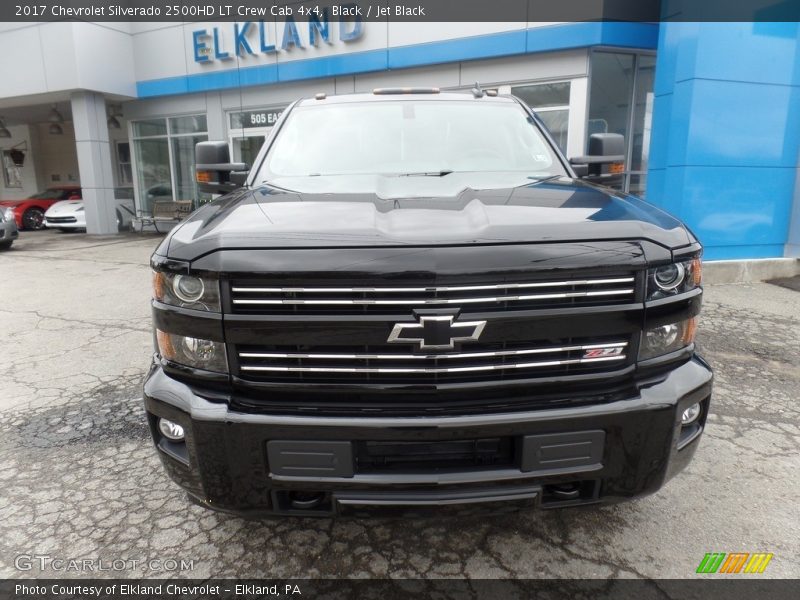 Black / Jet Black 2017 Chevrolet Silverado 2500HD LT Crew Cab 4x4