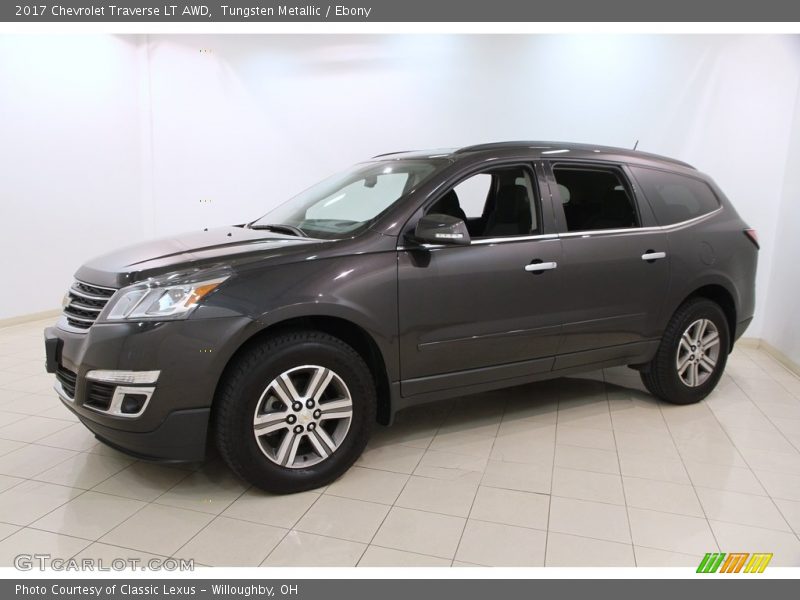 Tungsten Metallic / Ebony 2017 Chevrolet Traverse LT AWD