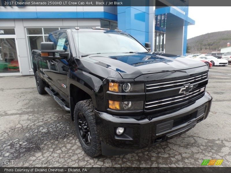 Black / Jet Black 2017 Chevrolet Silverado 2500HD LT Crew Cab 4x4