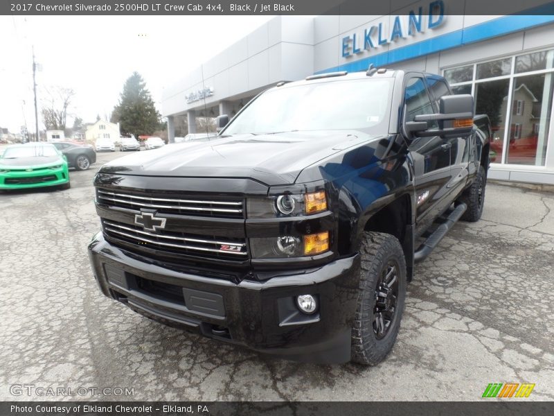 Black / Jet Black 2017 Chevrolet Silverado 2500HD LT Crew Cab 4x4