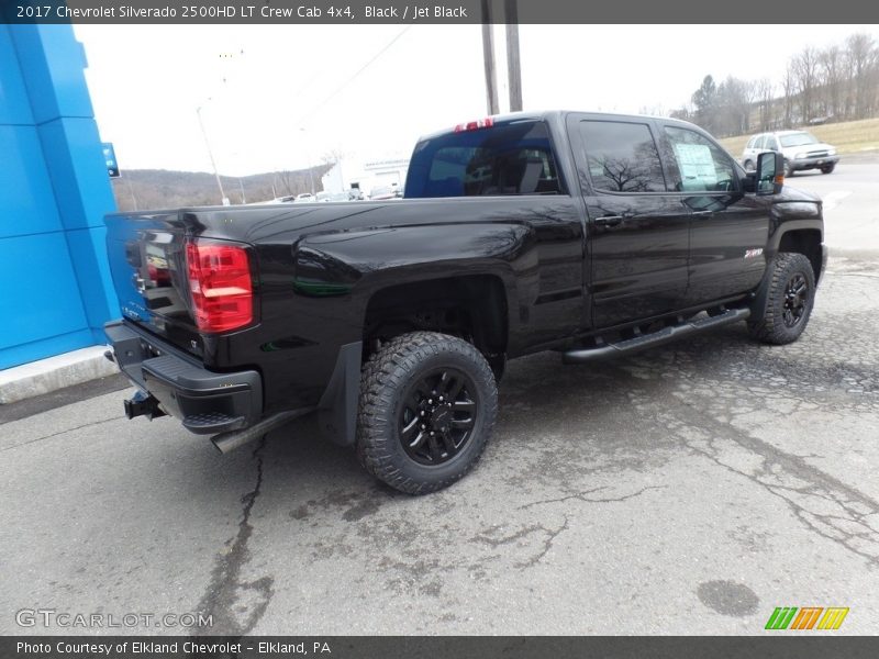 Black / Jet Black 2017 Chevrolet Silverado 2500HD LT Crew Cab 4x4