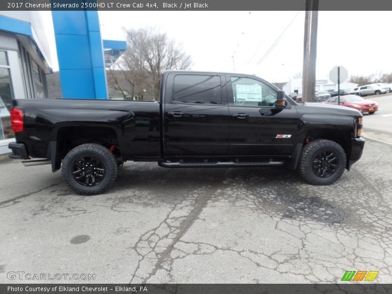 Black / Jet Black 2017 Chevrolet Silverado 2500HD LT Crew Cab 4x4