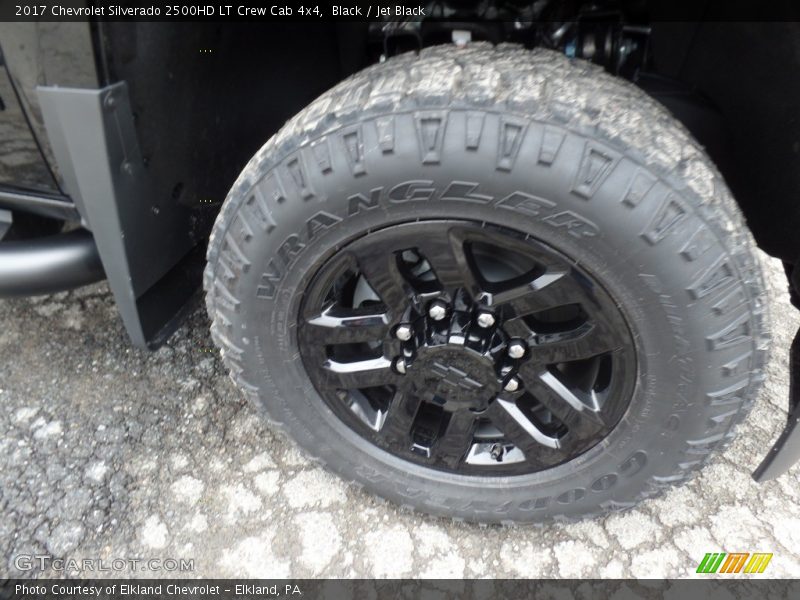 Black / Jet Black 2017 Chevrolet Silverado 2500HD LT Crew Cab 4x4