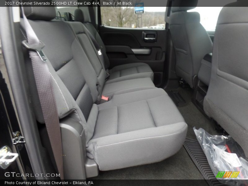 Rear Seat of 2017 Silverado 2500HD LT Crew Cab 4x4