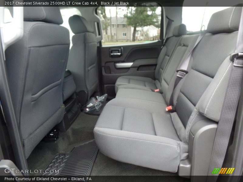 Rear Seat of 2017 Silverado 2500HD LT Crew Cab 4x4