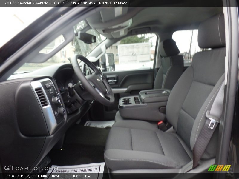 Black / Jet Black 2017 Chevrolet Silverado 2500HD LT Crew Cab 4x4