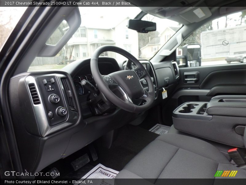  2017 Silverado 2500HD LT Crew Cab 4x4 Jet Black Interior