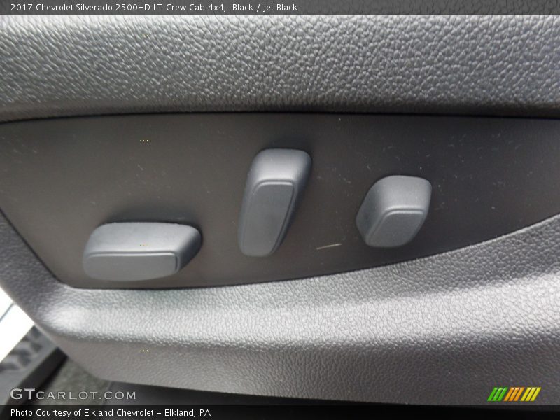 Black / Jet Black 2017 Chevrolet Silverado 2500HD LT Crew Cab 4x4