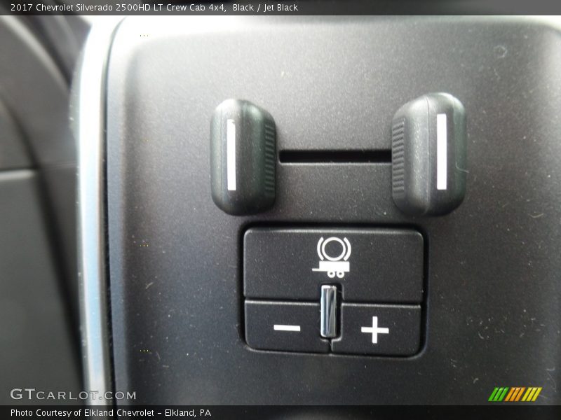 Controls of 2017 Silverado 2500HD LT Crew Cab 4x4