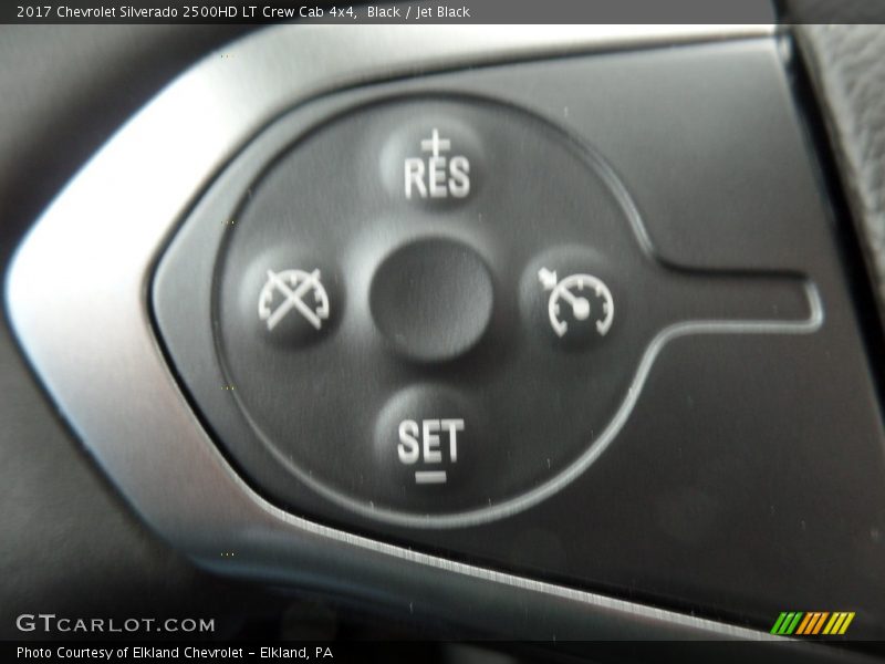 Black / Jet Black 2017 Chevrolet Silverado 2500HD LT Crew Cab 4x4