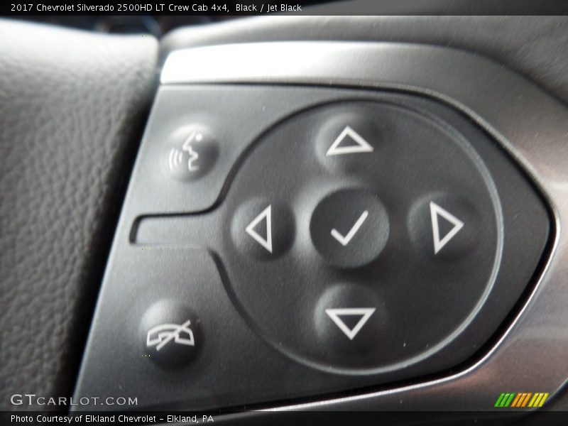 Black / Jet Black 2017 Chevrolet Silverado 2500HD LT Crew Cab 4x4