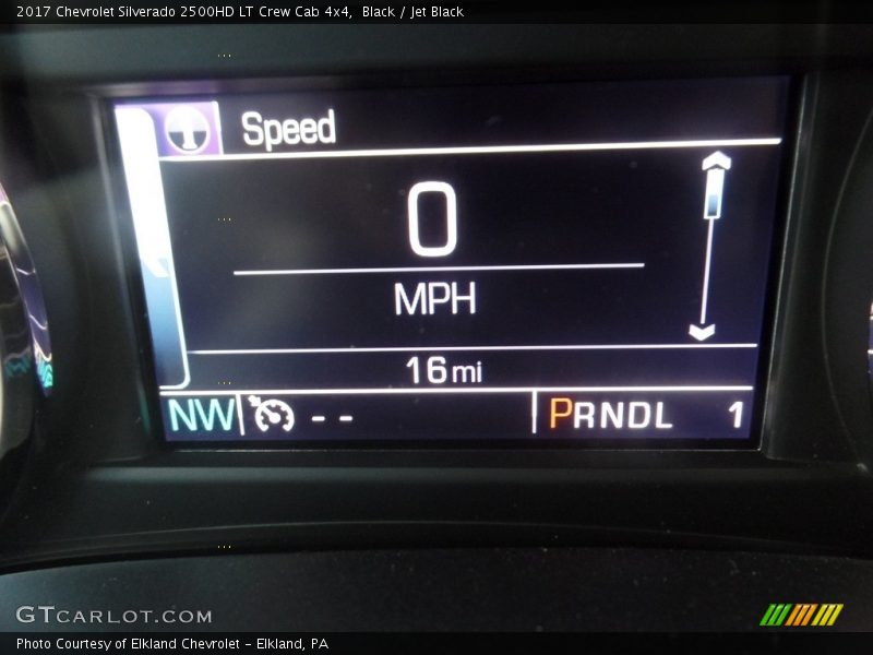 Black / Jet Black 2017 Chevrolet Silverado 2500HD LT Crew Cab 4x4