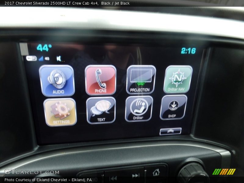 Black / Jet Black 2017 Chevrolet Silverado 2500HD LT Crew Cab 4x4