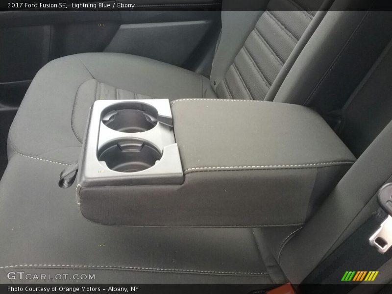 Lightning Blue / Ebony 2017 Ford Fusion SE