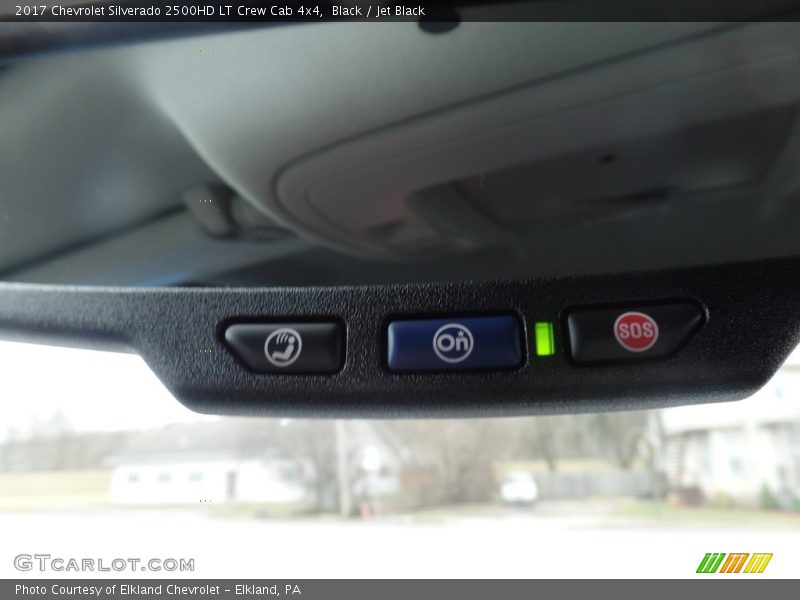 Black / Jet Black 2017 Chevrolet Silverado 2500HD LT Crew Cab 4x4