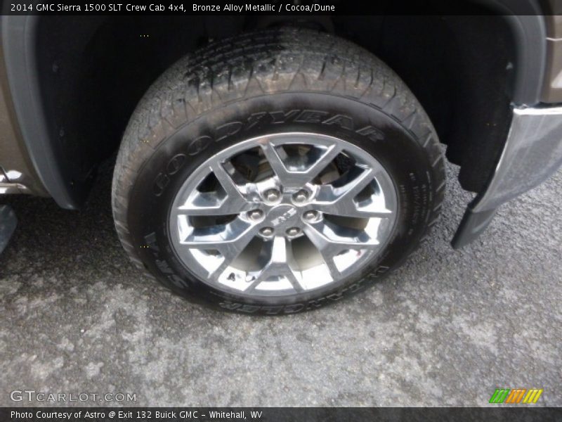Bronze Alloy Metallic / Cocoa/Dune 2014 GMC Sierra 1500 SLT Crew Cab 4x4