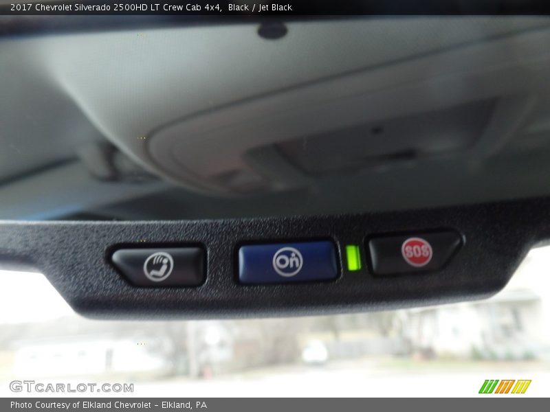 Black / Jet Black 2017 Chevrolet Silverado 2500HD LT Crew Cab 4x4