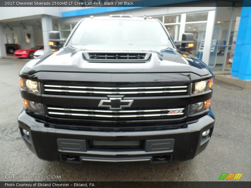 Black / Jet Black 2017 Chevrolet Silverado 2500HD LT Crew Cab 4x4